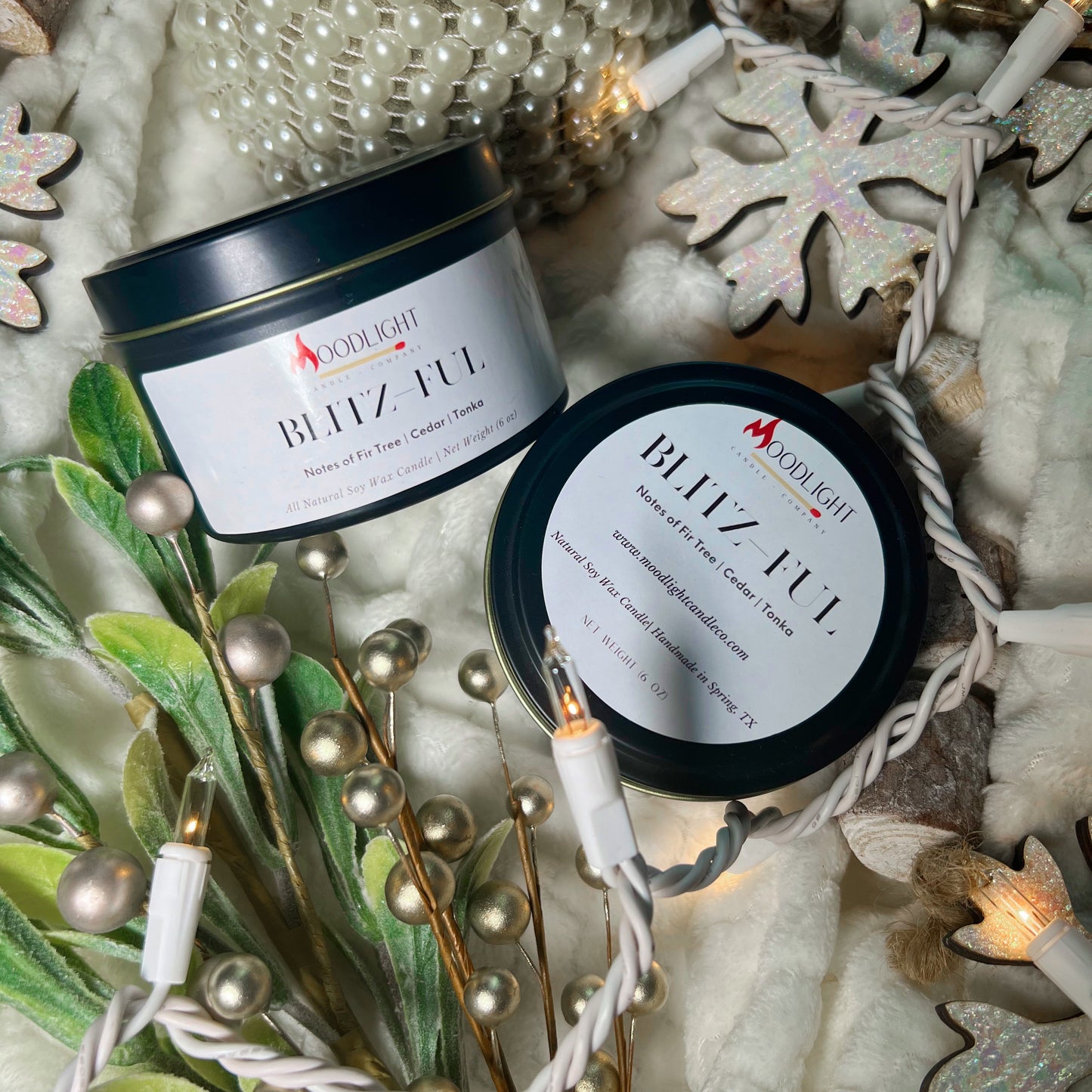 Blitz-ful Signature Tin Candle