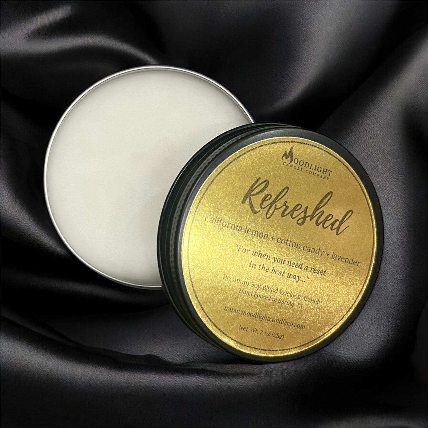 Refreshed Wickless Mini Candle