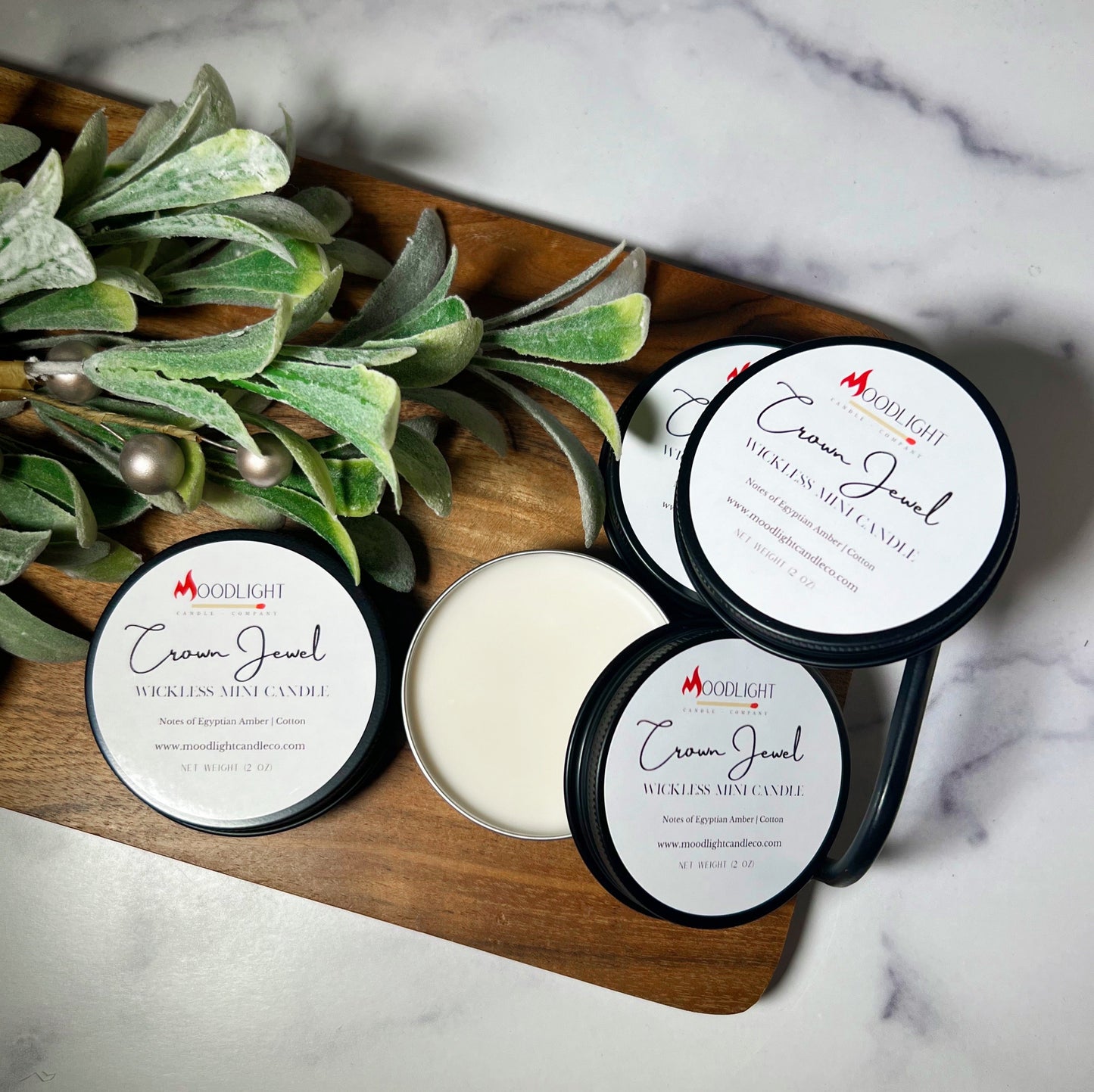 Island Smoke Wickless Mini Candle