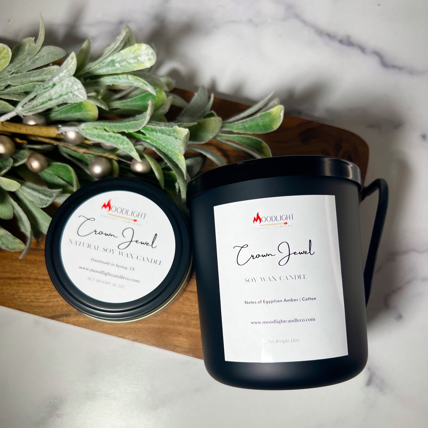 Crown Jewel Signature Tin Candle