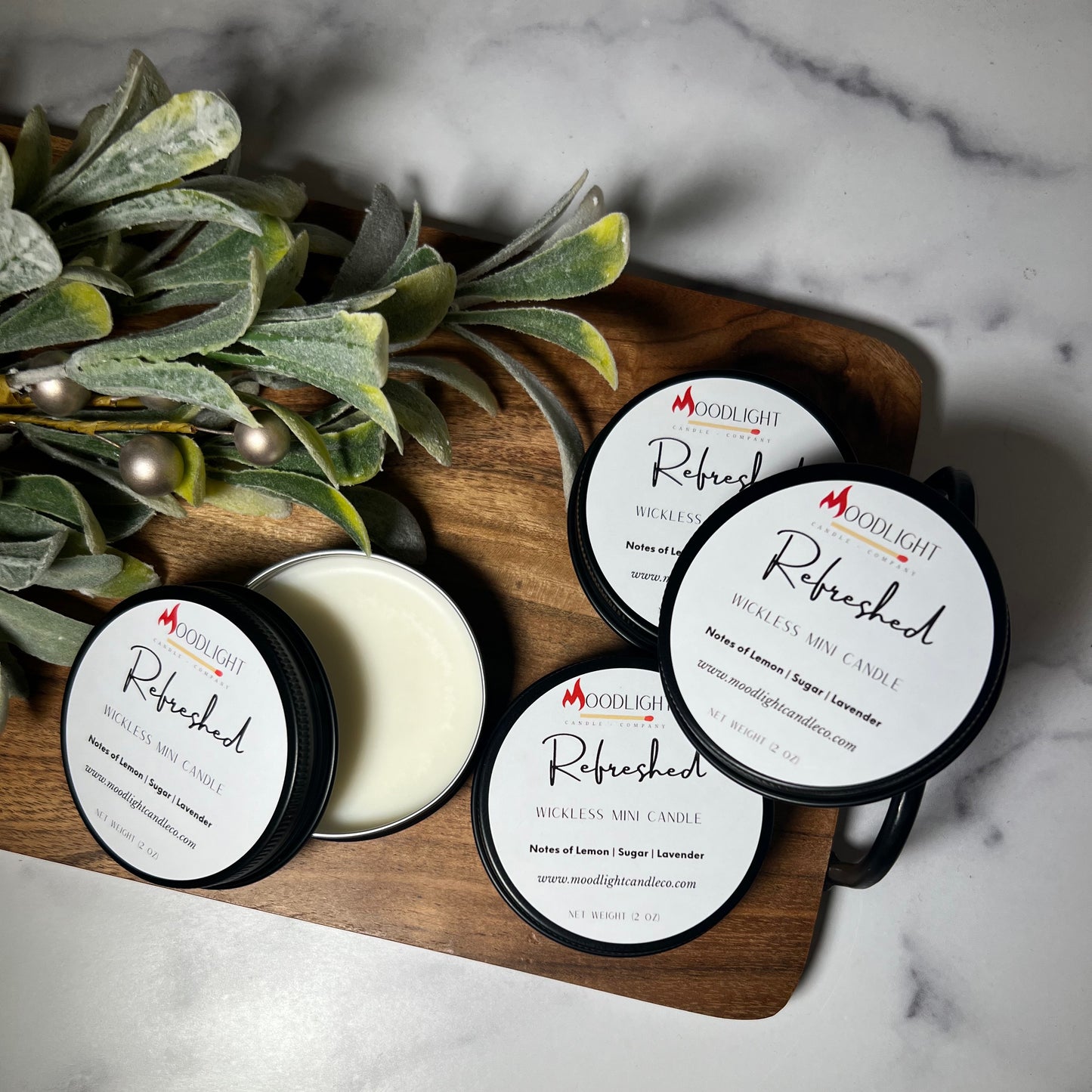 Refreshed Signature Tin Candle